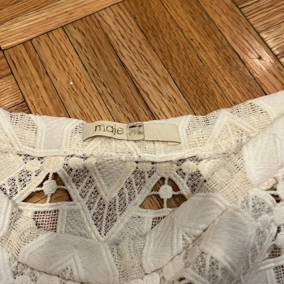 Make Cream Lace Midi Skirt Estimated Size 2-4 - Picture 4 of 4